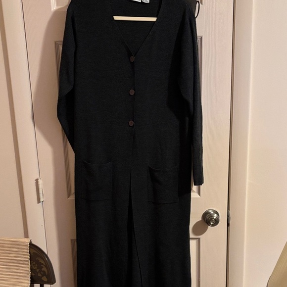 Fashion Bug Sweaters - Fashion Bug Charcoal Knit Sweater